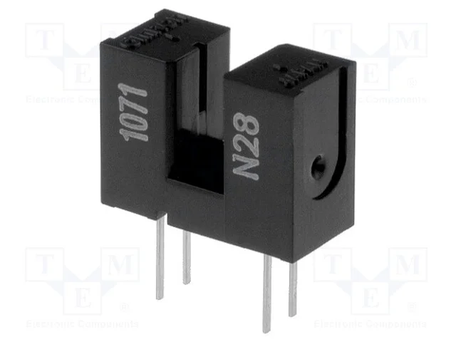 Sensor: Fotoeléctrico, Transmissor-Recetor (Ranhura), Dark-On