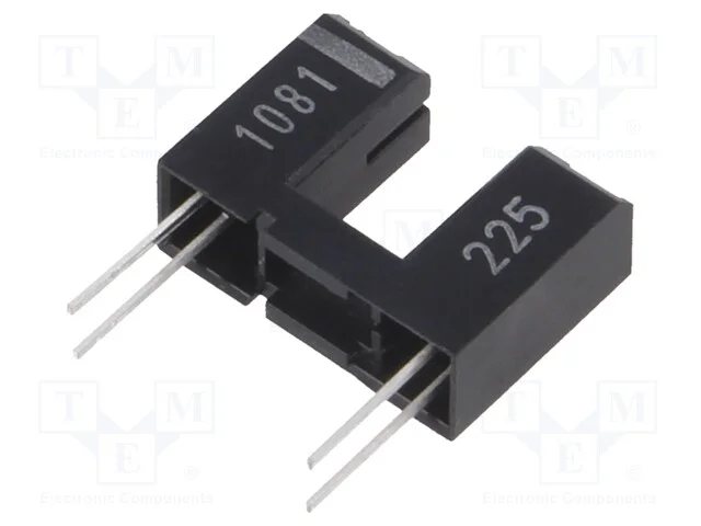 Sensor: Fotoeléctrico, Transmissor-Recetor (Ranhura), Dark-On