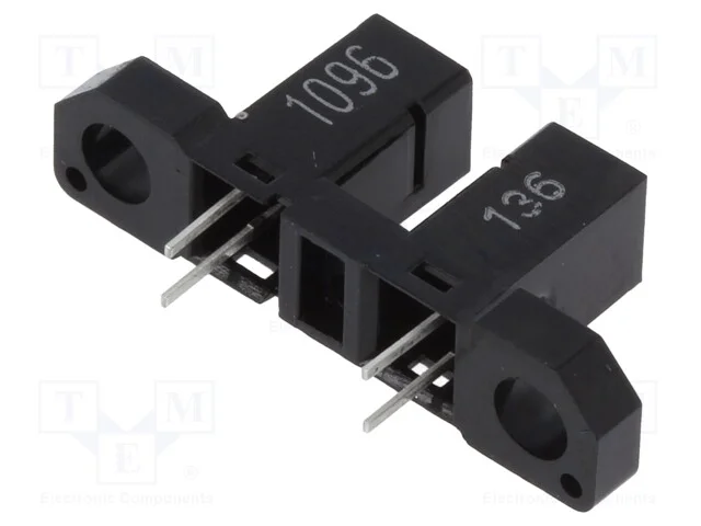 Sensor: Fotoeléctrico, Transmissor-Recetor (Ranhura), Dark-On