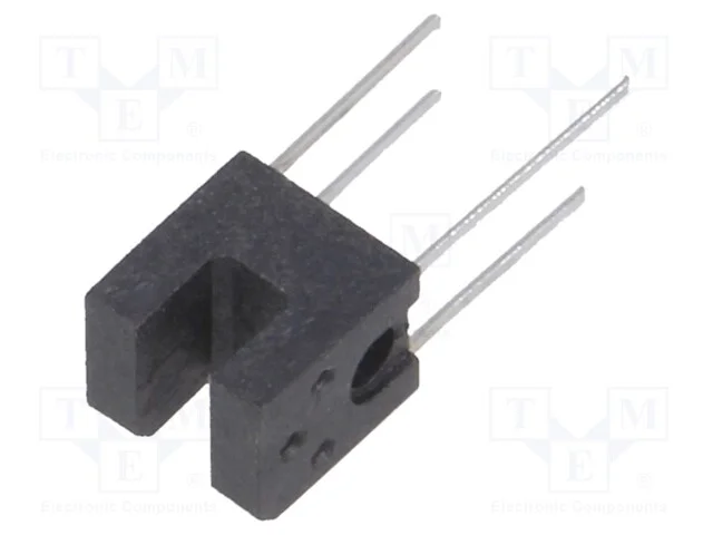 Sensor: Fotoeléctrico, Transmissor-Recetor (Ranhura), Dark-On