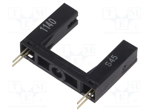 Sensor: Fotoeléctrico, Transmissor-Recetor (Ranhura), Dark-On