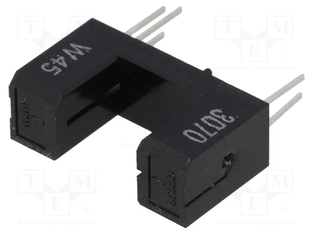 Sensor: Fotoeléctrico, Transmissor-Recetor (Ranhura), Dark-On