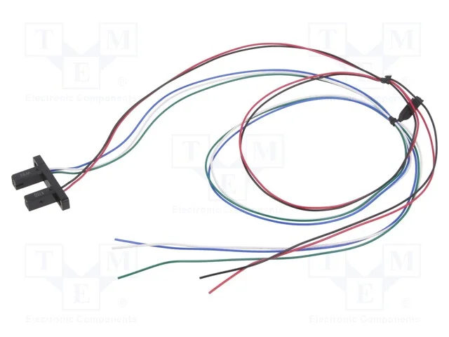 Sensor: Fotoeléctrico, Transmissor-Recetor (Ranhura), Light-On