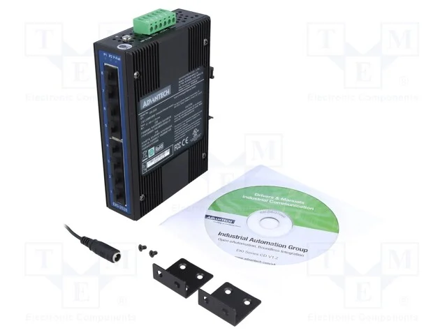 Switch Ethernet, não gerido, Número de portos: 8,.