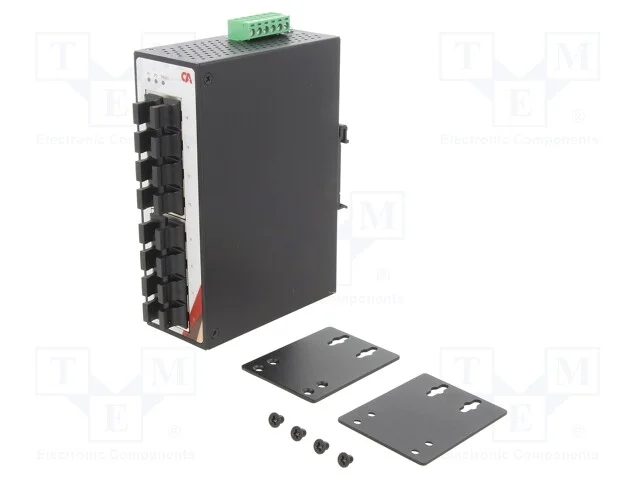 Switch Ethernet, Não Gerido, Número de Portos: 16, 12÷48vdc, Rj45