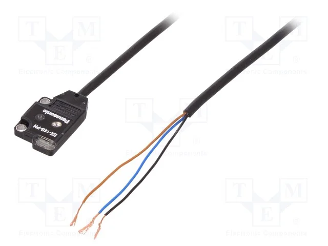 Sensor: Fotoeléctrico, Cobertura: 2÷25mm, Pnp, Dark-On, Reflexão