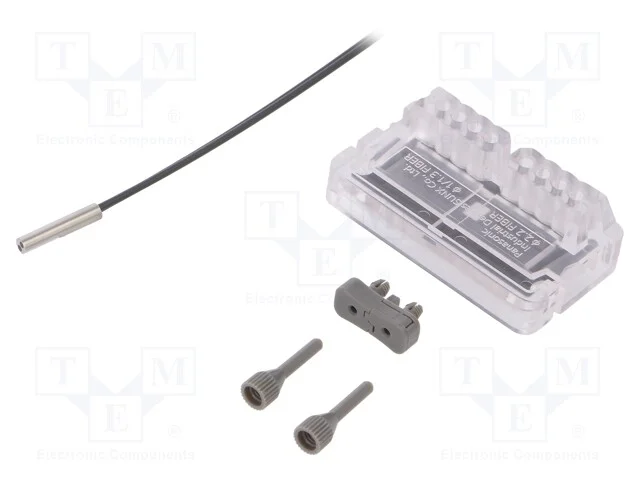 Sensor: fibra ótica, Cobertura: 0÷420mm, Como fun.