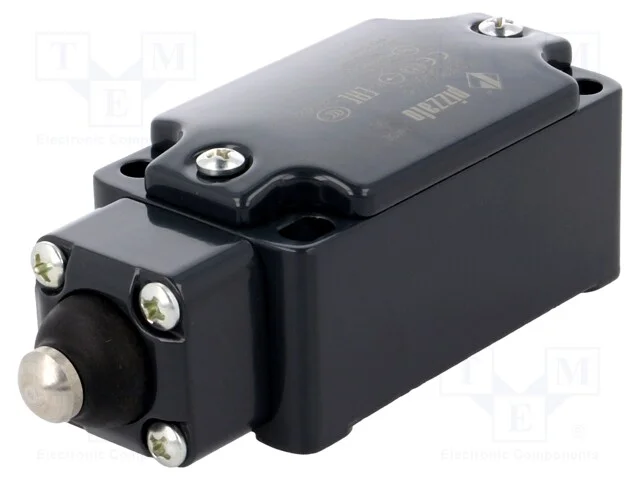 Interruptor Extremo, Selo de Borracha,Haste 10mm, No + Nc, 10a