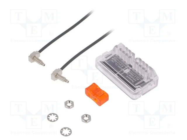 Sensor: fibra ótica, Cobertura: 0÷720mm, IP67, -5.