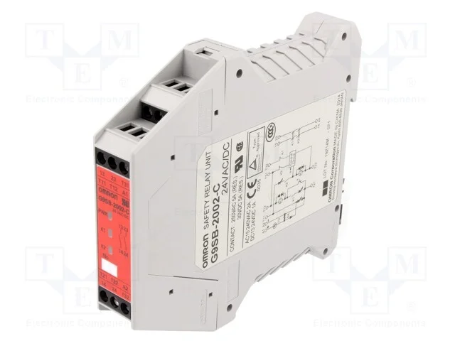 Módulo: Relé de Segurança, G9sb, 24vac, 24vdc, In: 2, -25÷55c
