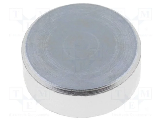 Íman: fixo, neodímio, H: 4,5mm, 60N, : 13mm, Mat..
