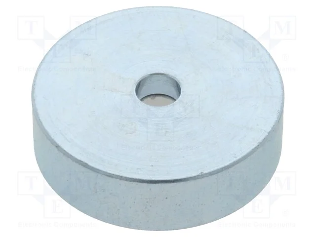 Íman: fixo, neodímio, H: 7mm, 160N, : 25mm, Mat.c.