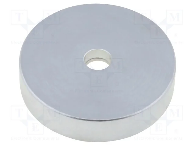 Íman: fixo, neodímio, H: 7mm, 310N, : 32mm, Mat.c.