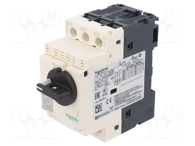 Disjuntor de Motor, 0,75kw, 230÷690vac, para Trilho Din, Ip20