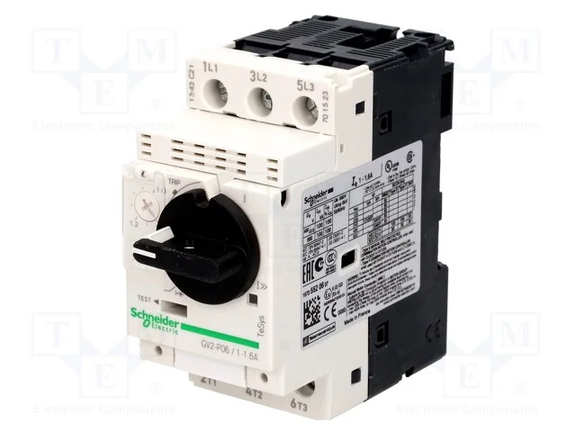 Disjuntor de Motor, 15kw, 230÷690vac, para Trilho Din, Ip20