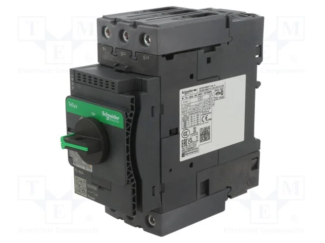 Disjuntor de Motor, 45kw, 230÷690vac, para Trilho Din, Ip20