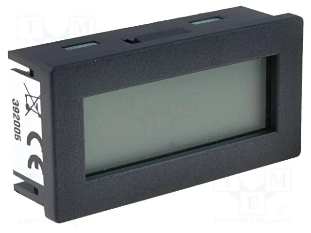 Contador: electrónico, LCD, impulsos, 99999999, I.