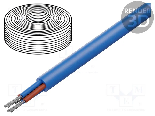 Cabo compensativo L, Isolamento: PVC, Fios: 4, Fo.