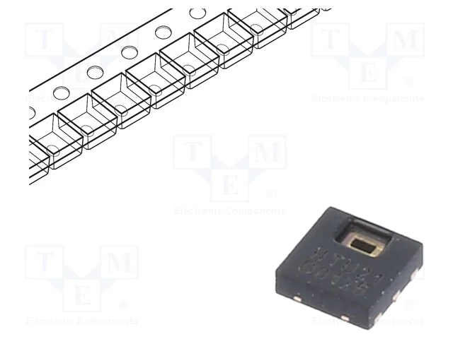Sensor: Temperatura e Humidade, 0÷100%Rh, -40÷125c, 1,5÷3,6vdc