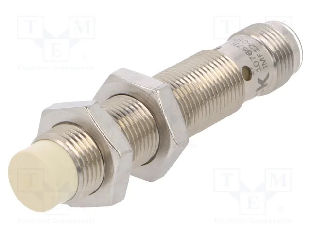 Sensor: Indutivo, Out: Pnp / No, 0&divide;8mm, 10&divide;30vdc, M12, Ip68, 200ma
