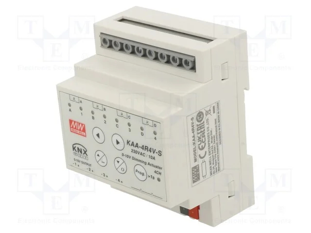 Controlador Led, Kaa, para Trilho Din, 21&divide;31vdc, 0&divide;10v,Spst-No