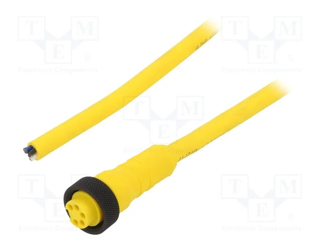 Cabo de Conexão, 7/8", Pin: 5, Simples, 3m, Ficha, 7,3a, -15÷90c