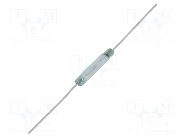 Reed switch, Escala: 10÷15AT, Pconex: 10W, 2x10mm.