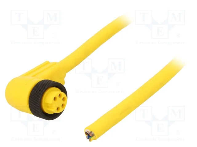 Cabo de Conexão, 7/8", Pin: 5, Angular, 3m, Ficha, 7,3a, -15÷90c