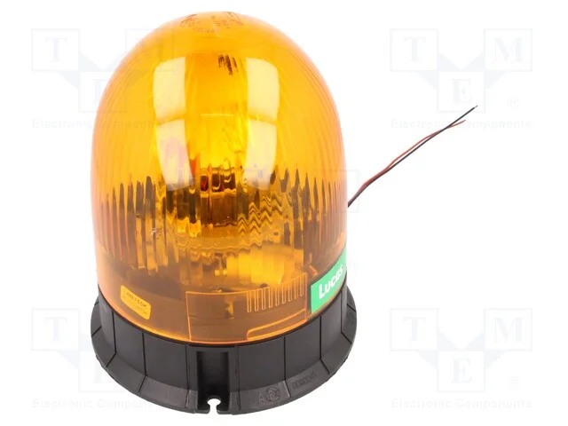Sinalizador: Luminoso, Luz Rotativa, Laranja, Lbb, 12vdc,24vdc