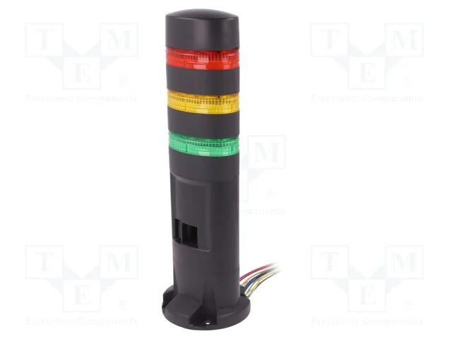 Sinalizador: Coluna de Sinalização, Led, 24vdc, 24vac, Ip54, Ld6a