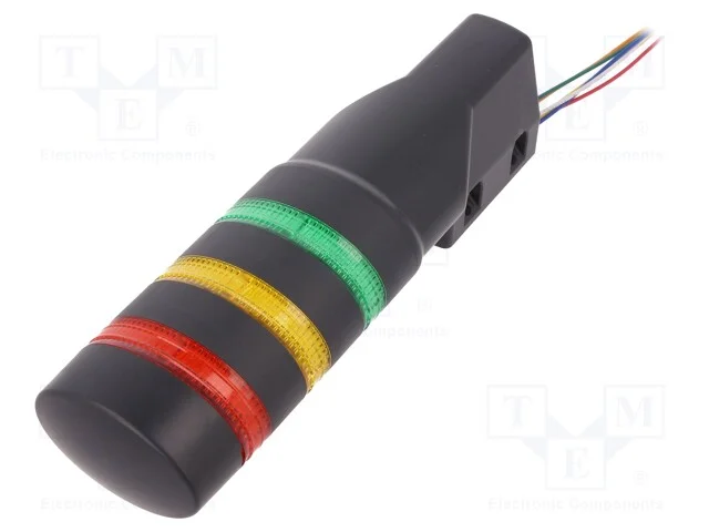 Sinalizador: Coluna de Sinalização, Led, 24vdc, 24vac, Ip65, Ld6a