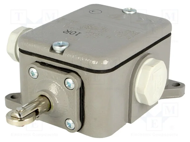 Interruptor Extremo, Haste com Rolo Paralelo, No + Nc, 16a, Ip56