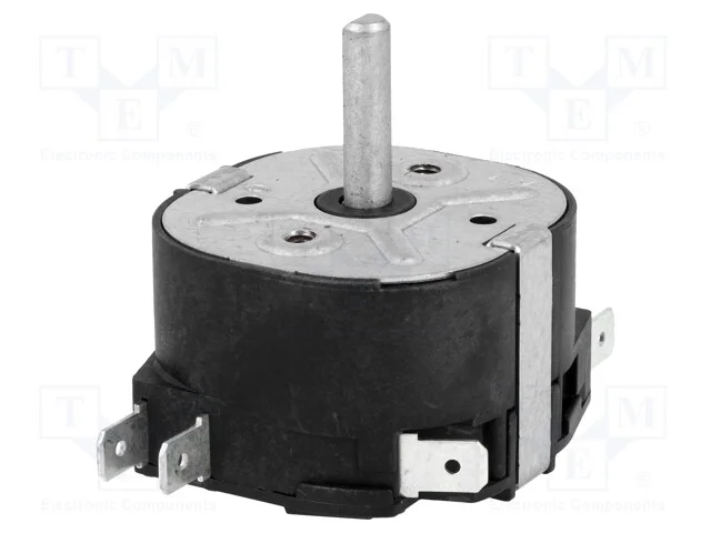 Relé temporizado, max 2h, DPDT, 250VAC/16A, rosca.