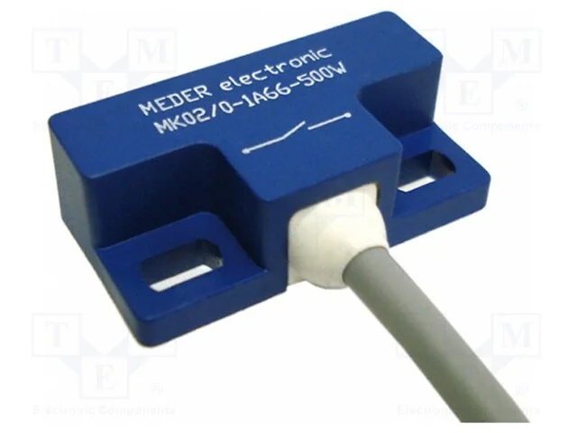 Reed switch, Cobertura: 7,5mm, Pconex: 3W, 32,4x1.