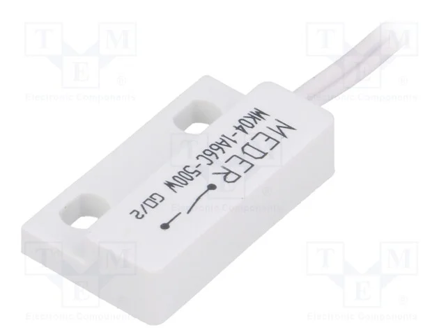 Reed switch, Pconex: 10W, 23x13,9x5,9mm, Conexões.