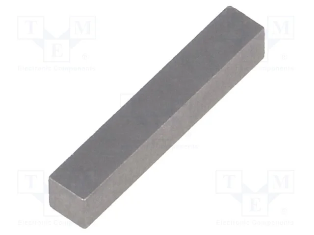 Íman: fixo, 19x3,2x3,2mm, AlNiCo500