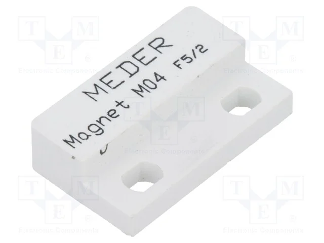 Íman: fixo, 23,2x14x6,1mm, AlNiCo500, 1210mT
