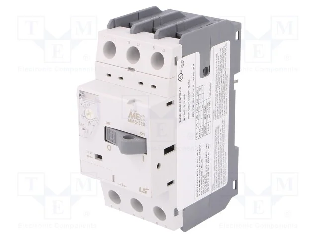 Disjuntor de Motor, 0,75kw, 220÷690vac, para Trilho Din, Ip20