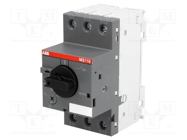Disjuntor de Motor, 0,12kw, 208÷690vac, para Trilho Din, Ip20