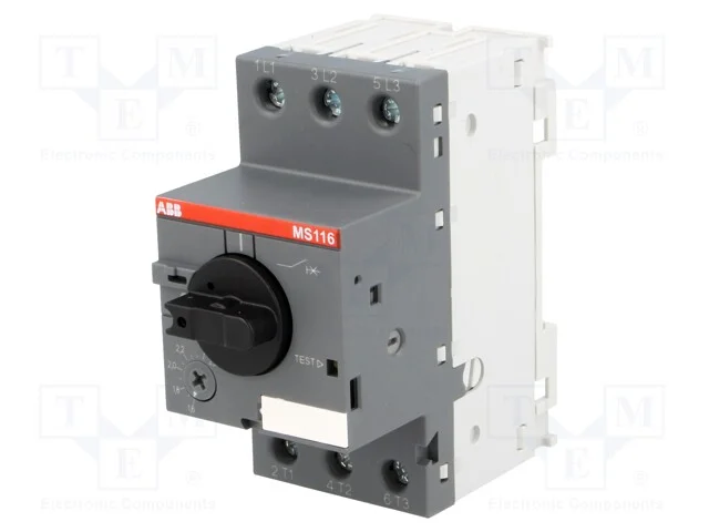 Disjuntor de Motor, 0,75kw, 208÷690vac, para Trilho Din, Ip20