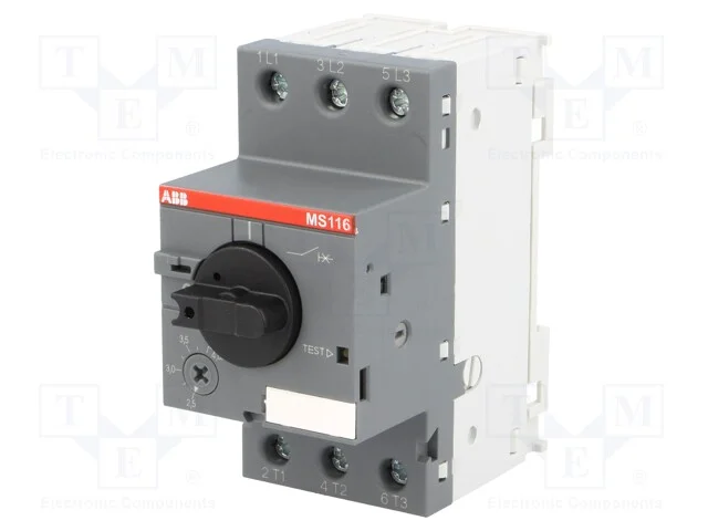 Disjuntor de Motor, 1,5kw, 208÷690vac, para Trilho Din, Ip20