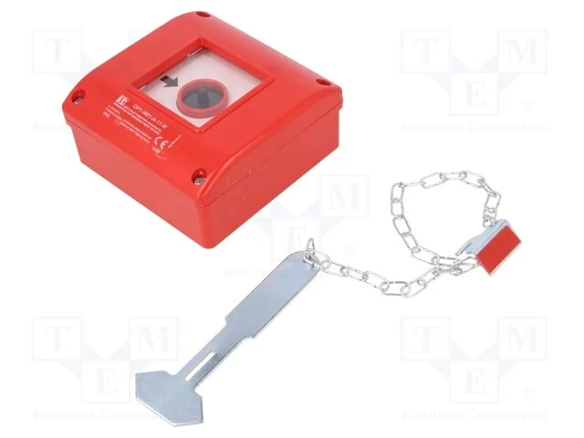 Interruptor de Segurança: Alarme de Incêndio, Op1, Nc + No, Ip65
