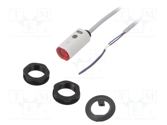 Sensor: Fotoeléctrico, Transmissor, Cobertura: 0÷20m, 100ma