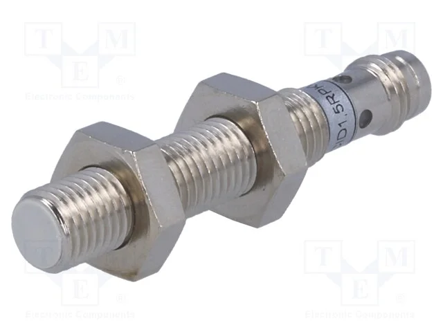 Sensor: Indutivo, Out: Pnp / Nc, 0&divide;1,5mm, 10&divide;30vdc, M8, Ip67, 200ma