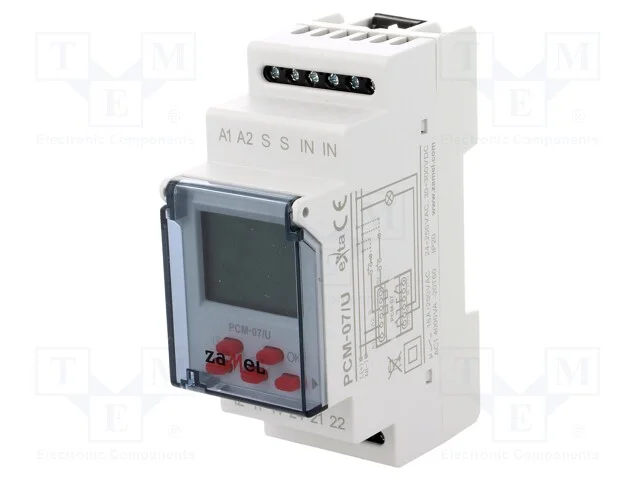 Rel&eacute; temporizado, &Acirc;mbito: 0,1s&divide;100h, DPDT, 24&divide;250.