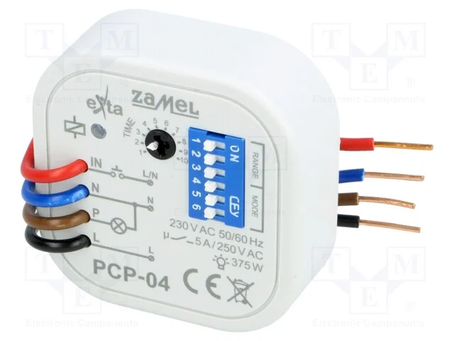 Relé Temporizado, 0,1s÷10dias, Spst-No, 250vac/5a, Uten: 230vac