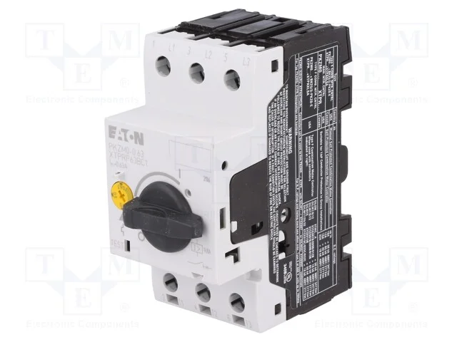 Disjuntor de Motor, 0,12kw, 220÷690vac, para Trilho Din, Ip20
