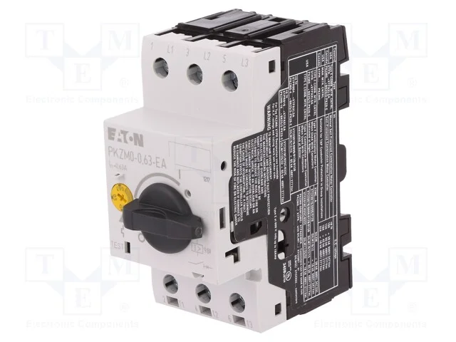 Disjuntor de Motor, 0,12kw, 220÷690vac, para Trilho Din, Ip20