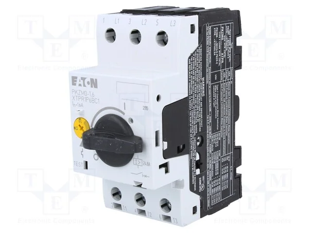 Disjuntor de Motor, 0,55kw, 220÷690vac, para Trilho Din, Ip20