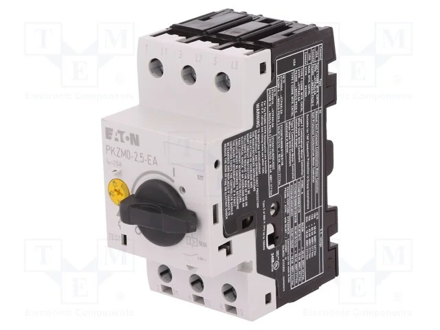 Disjuntor de Motor, 0,75kw, 220÷690vac, para Trilho Din, Ip20